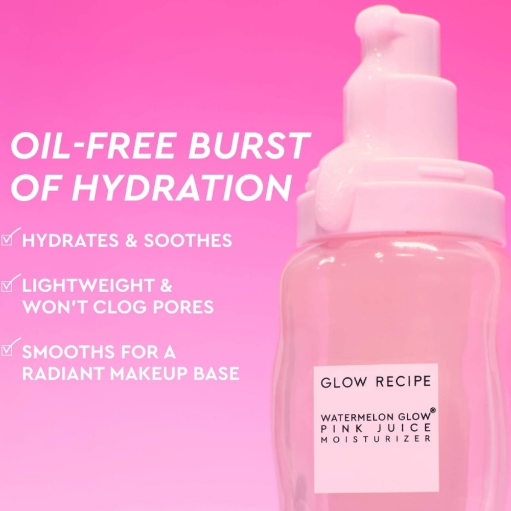 Glow Recipe Watermelon Glow Pink Juice Moisturizer, 50ml, NIB - Picture 2 of 8